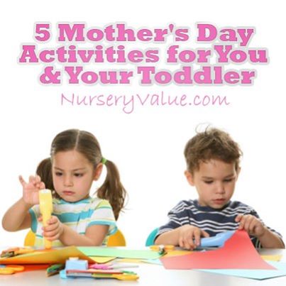 Guest post with Nursery Value – Mother’s day activities