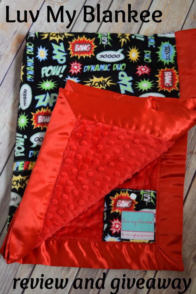 Luv My Blankee review and giveaway