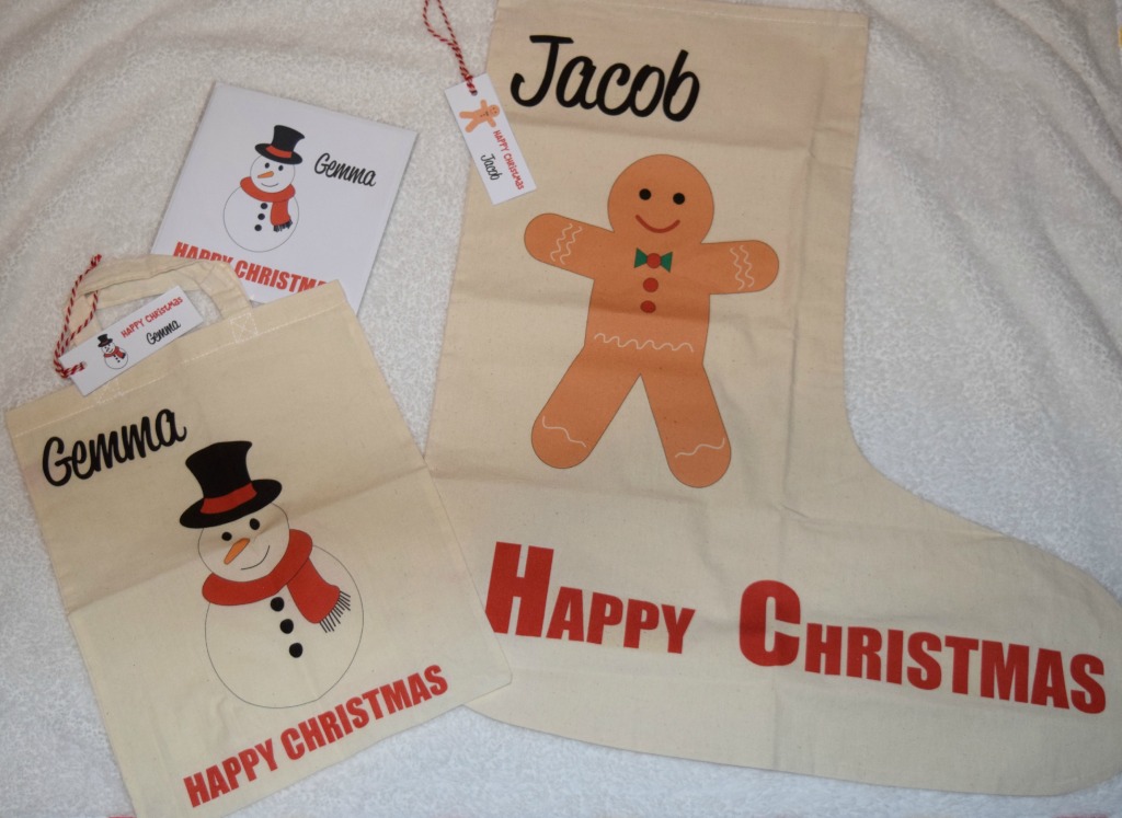 Mummy and Mimi Christmas bag/stocking