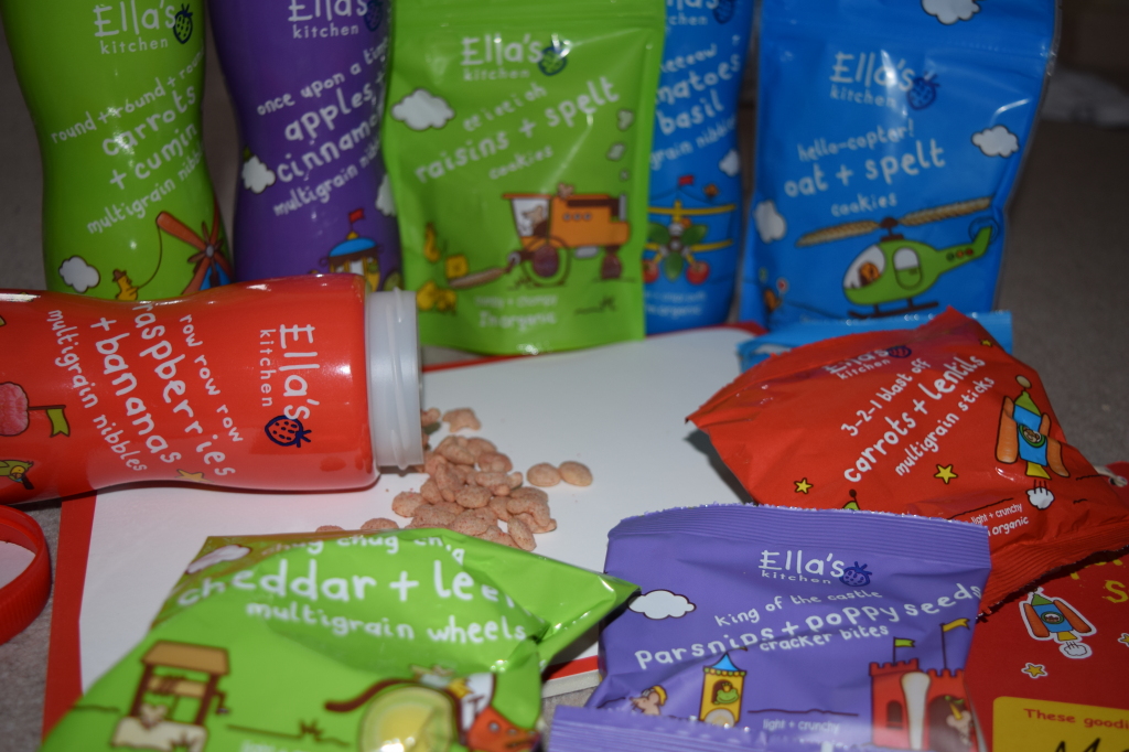 Ella's Kitchen toddler snacks