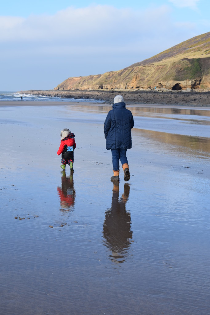 The beach in winter