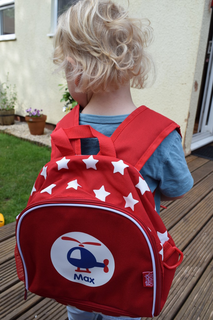 Review: Personalised backpack from Stuck on You & win vouchers to spend on the website