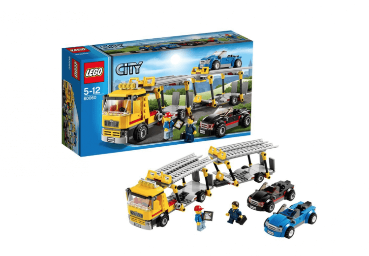 Lego City vehicle transporter