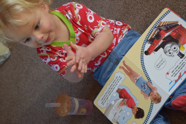 Thomas & Friends potty training book