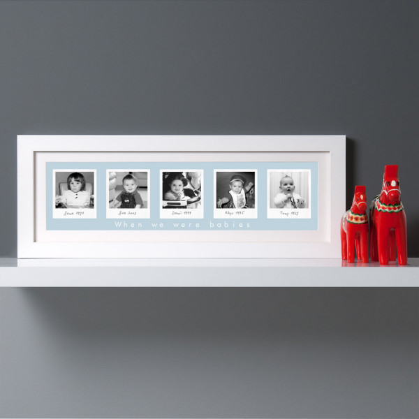 Giveaway: Win a framed print from When We Were Babies