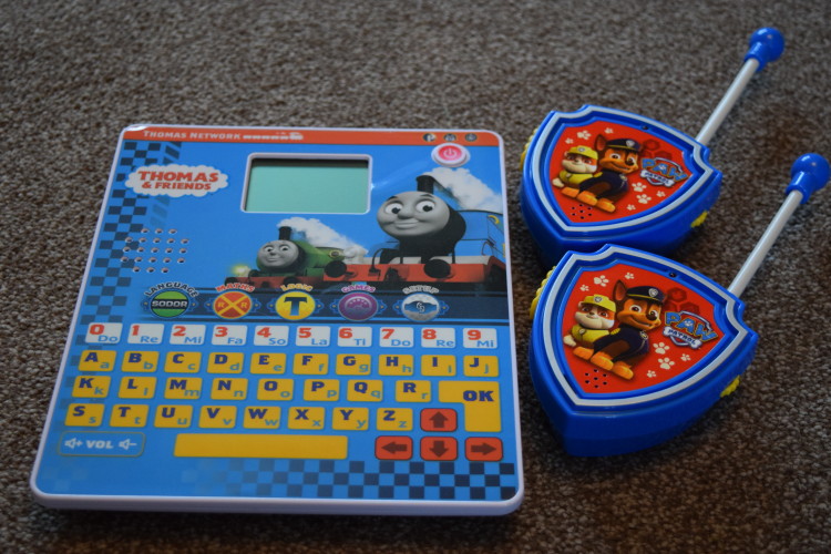 Review: KD UK Thomas & Friends tablet and Paw Patrol talkies - Fever