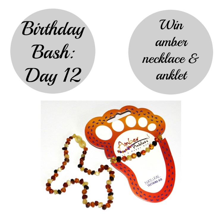 Birthday Bash: Day 12 – Win an amber anklet and necklace