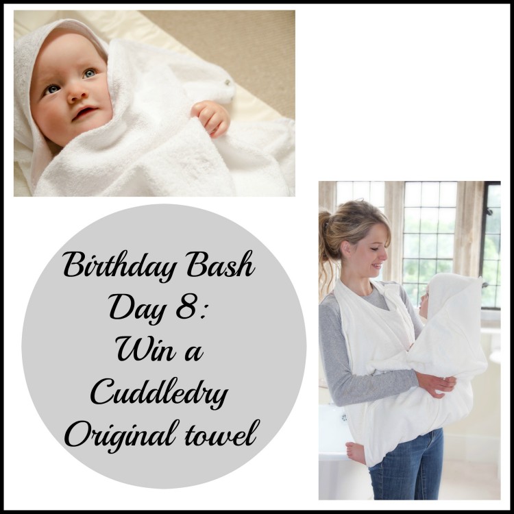 Birthday Bash: Day 8 – Win a Cuddledry Original towel