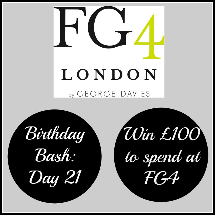 Birthday Bash: Day 21 – Win £100 to spend at FG4