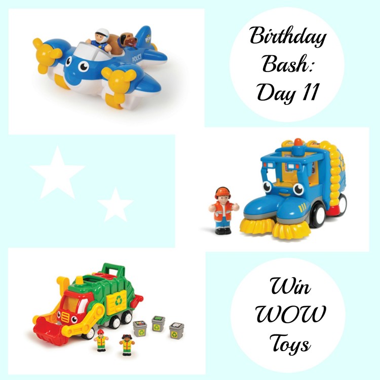 Birthday Bash: Day 11 – Win a set of WOW toys