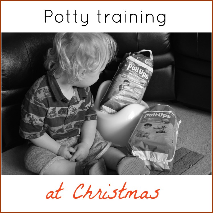 Potty training at Christmas