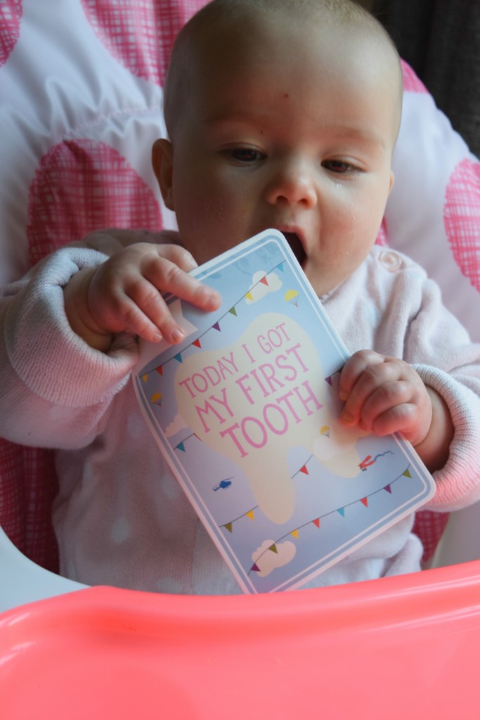 Teething: the first tooth