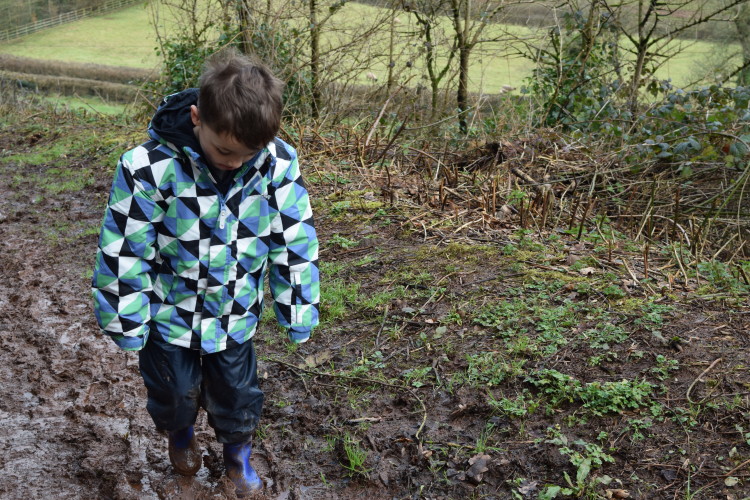 Muddy Puddles Snow Flurry jacket