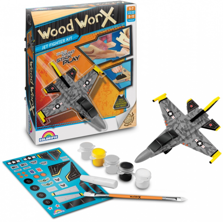 Review Wood Worx Jet Fighter Family Fever