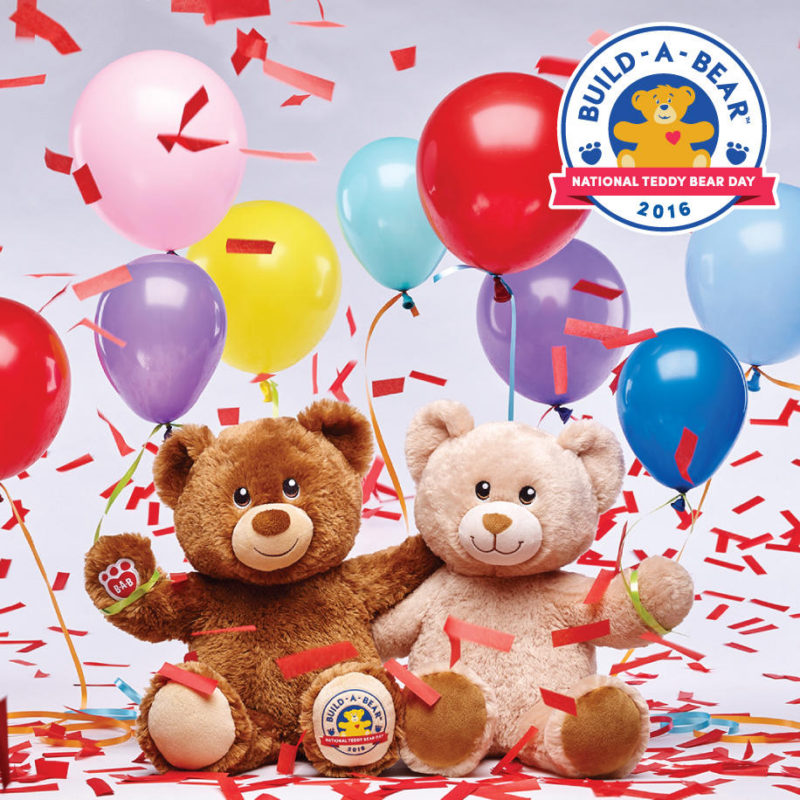 build a bear teddy bear day