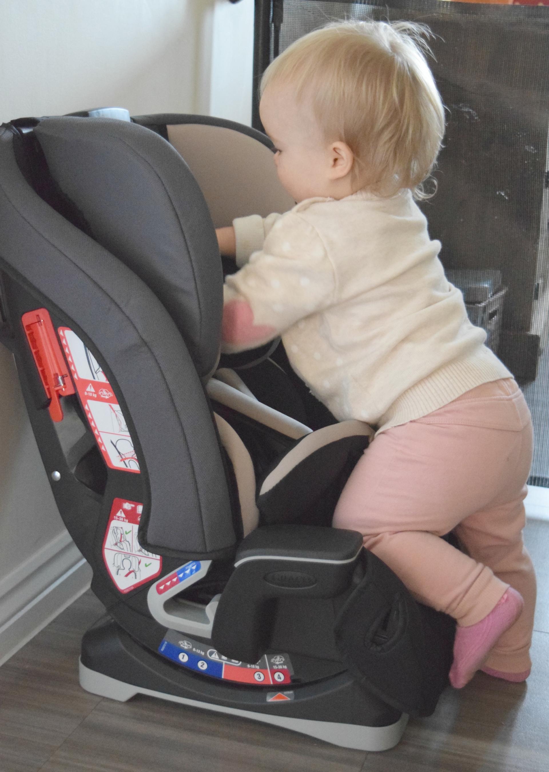 Graco milestone rear 2024 facing height limit