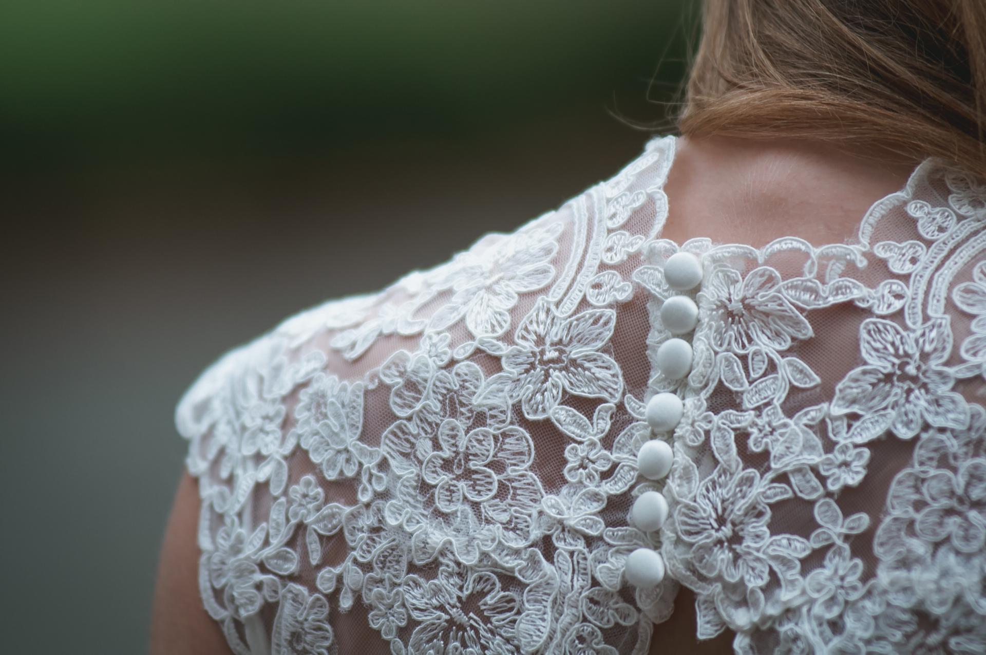 Lace Applique Edge wedding veil