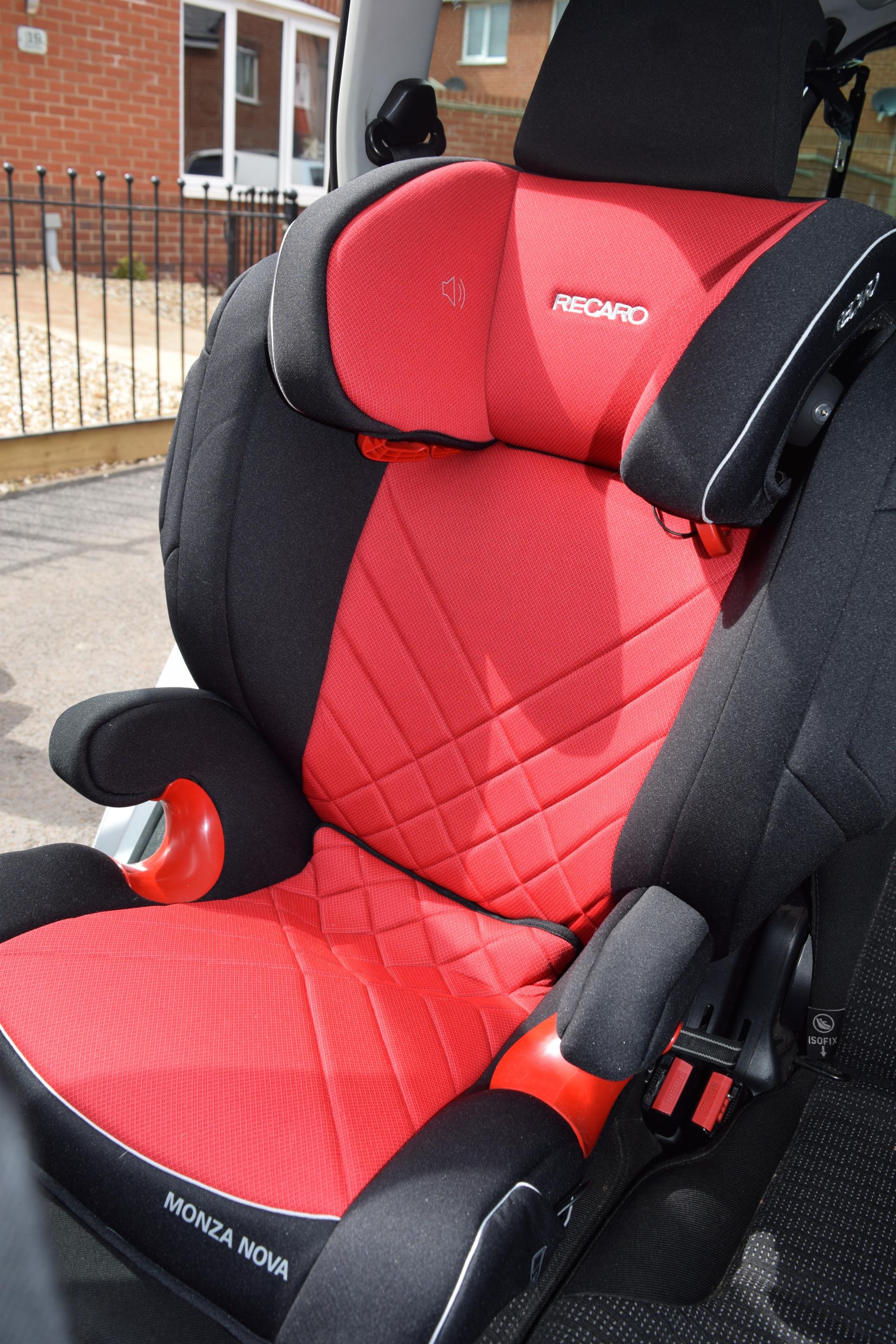 кресло детское автомобильное recaro monza nova