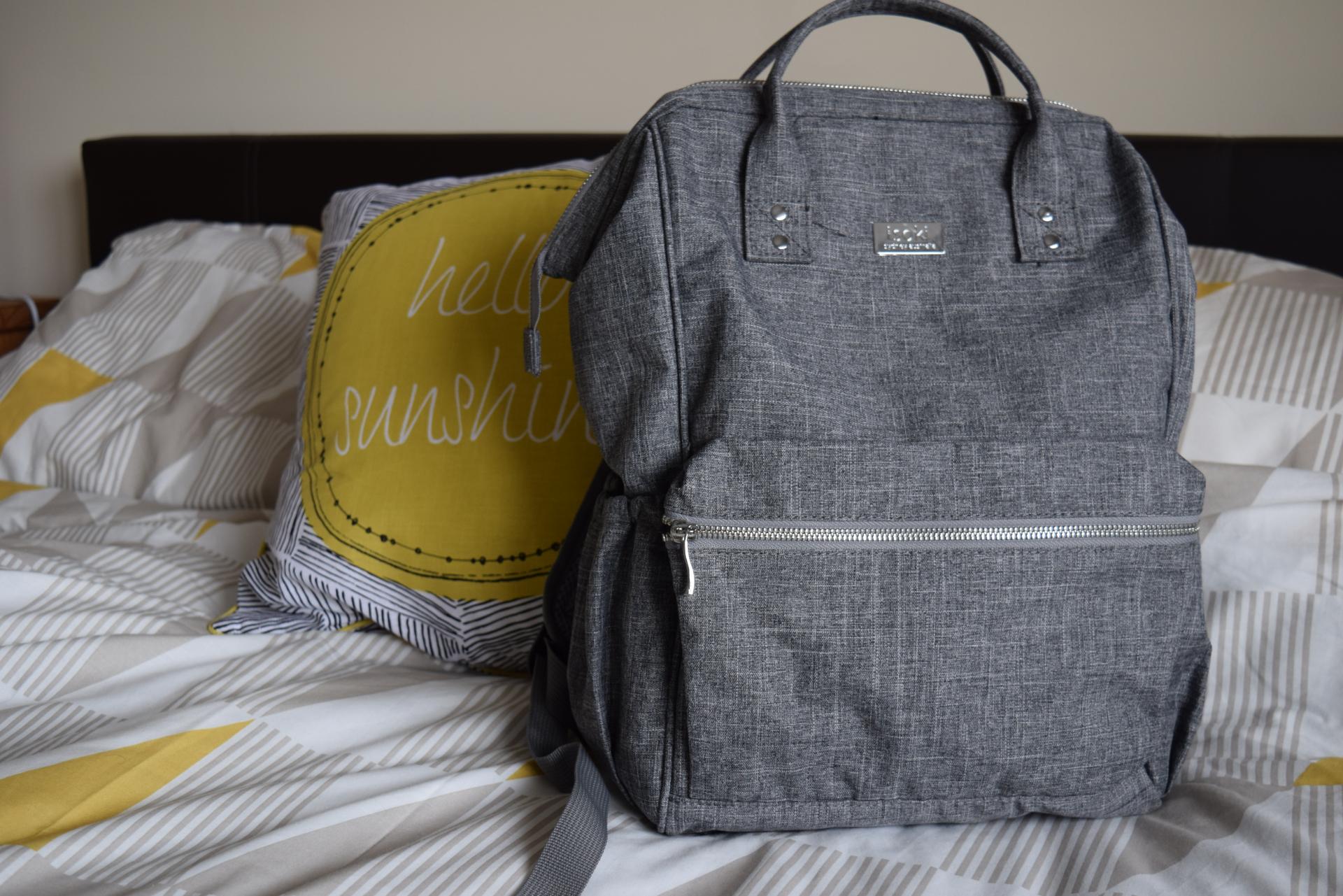 rucksack style changing bag