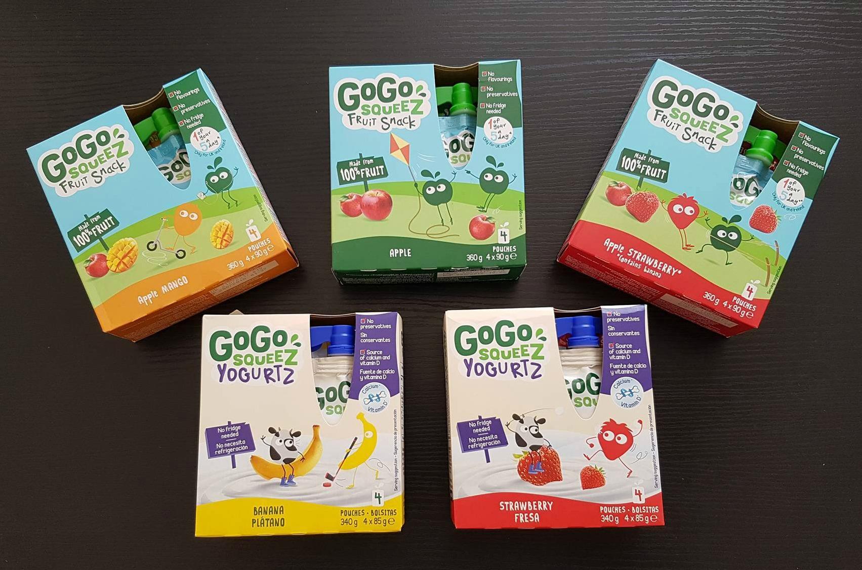 Review  GoGo squeeZ - Family Fever