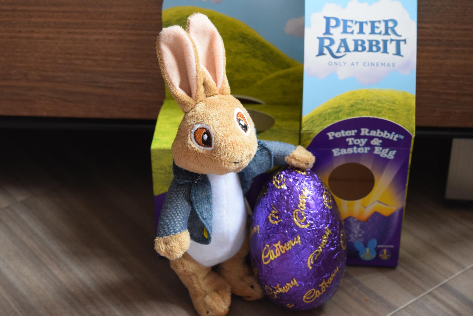 Peter rabbit store easter egg toy